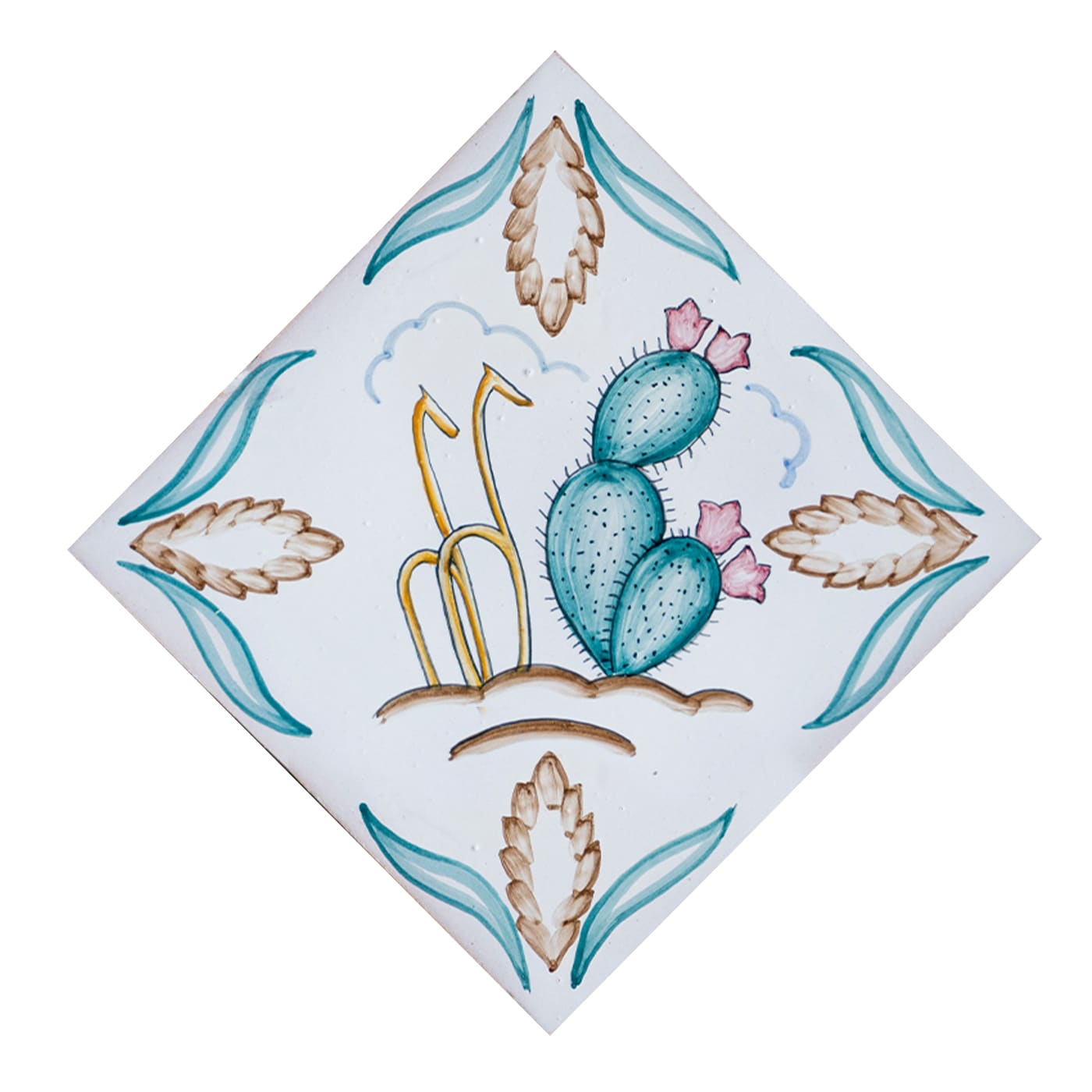 Piastrella quadrata Africa Giraffe