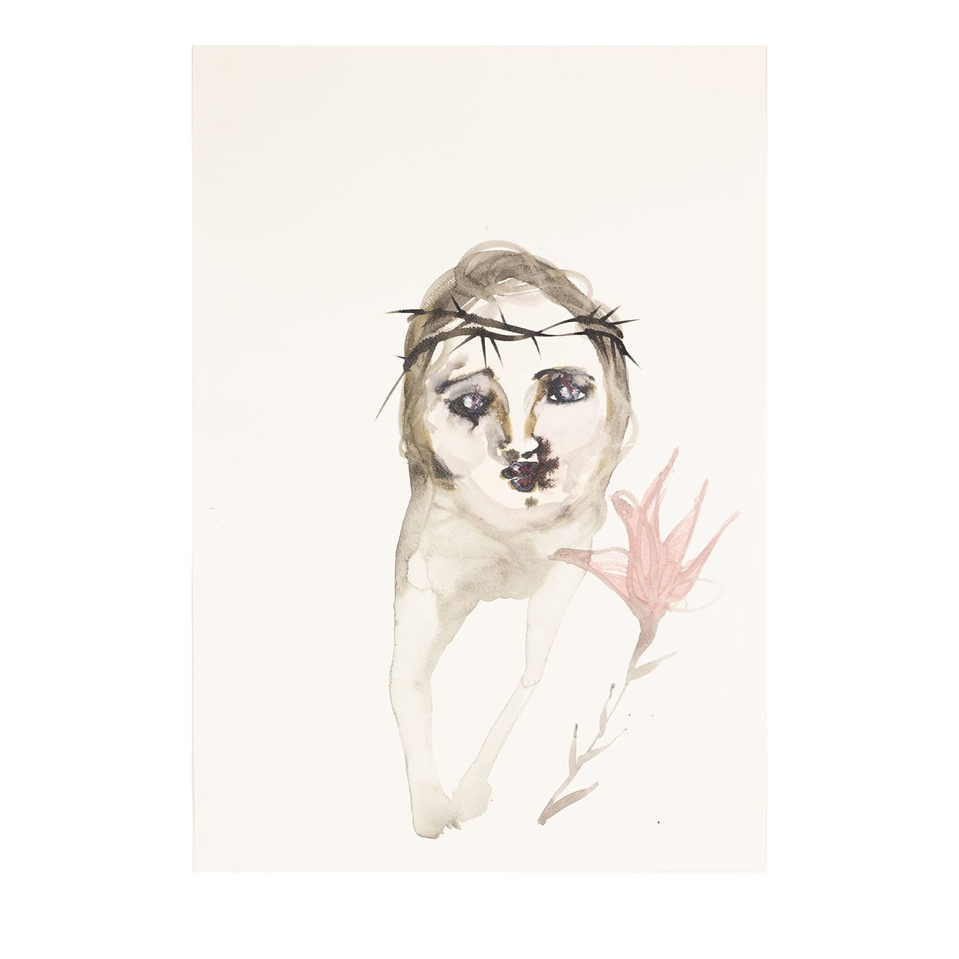 Ancient and Very Dangerous Ghost2 Acquerello e Guache su Carta