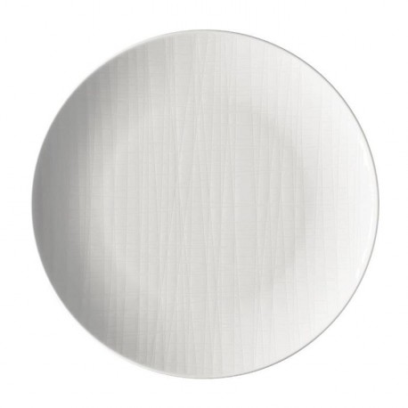 piatto dessert rosenthal mesh bianco cm 21