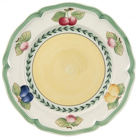 Piatto dessert Villeroy & boch French Garden Fleurence in porcellana cm 21