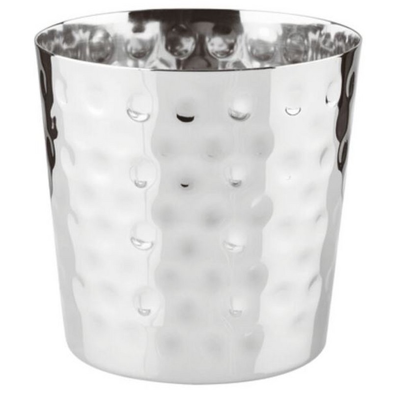 PORTA SNACK IN ACCIAIO INOX CM. 8,5X8,5 LT 0,3 APS