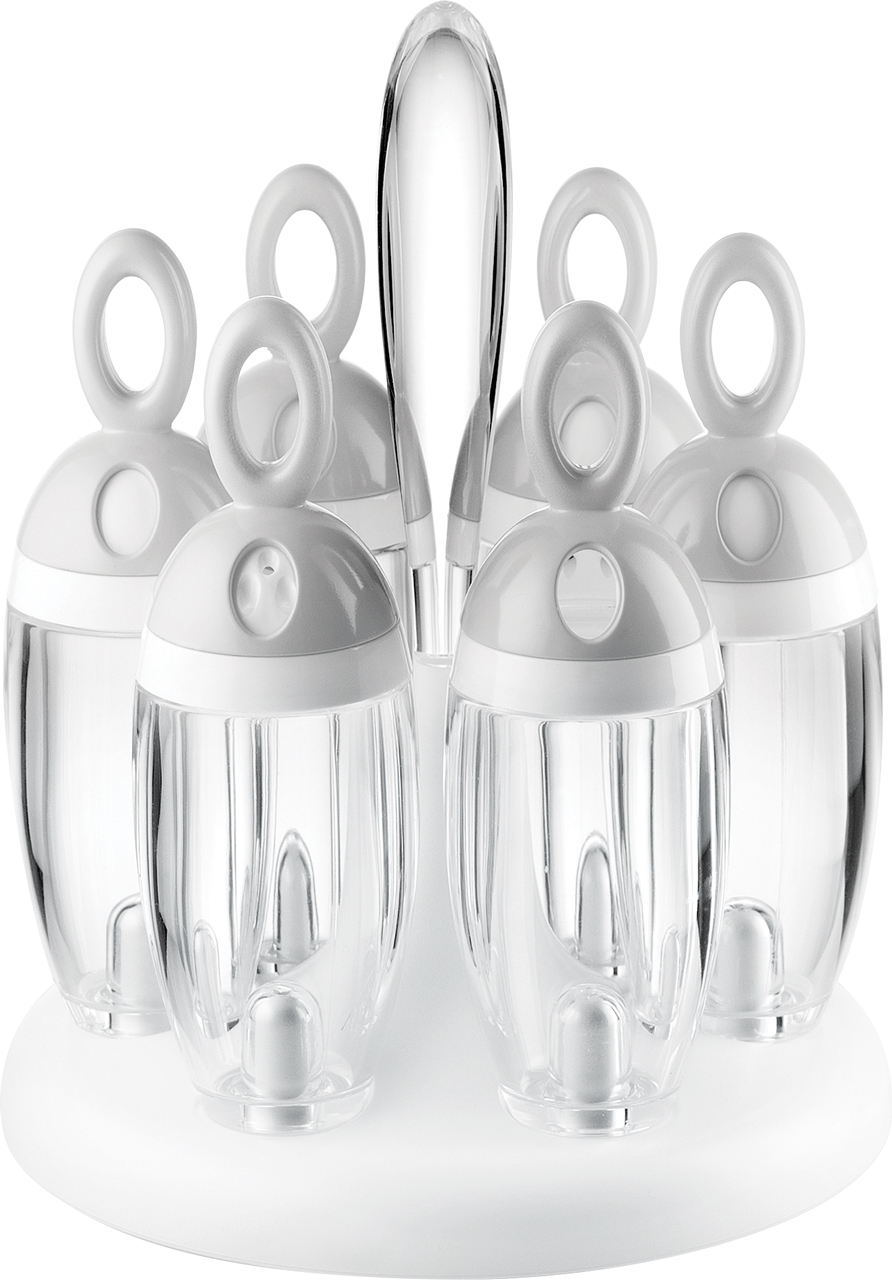 Portaspezie girevole grigio My Kitchen