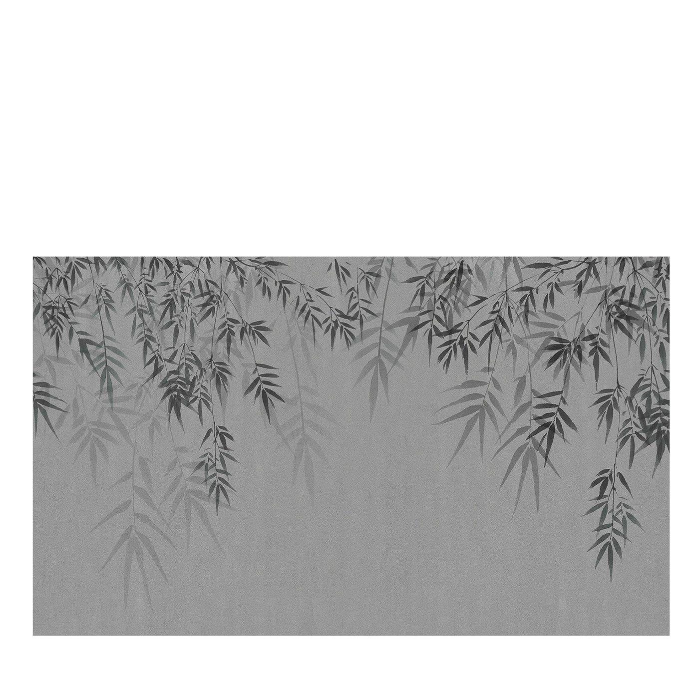 Carta da parati con foglie di bambù