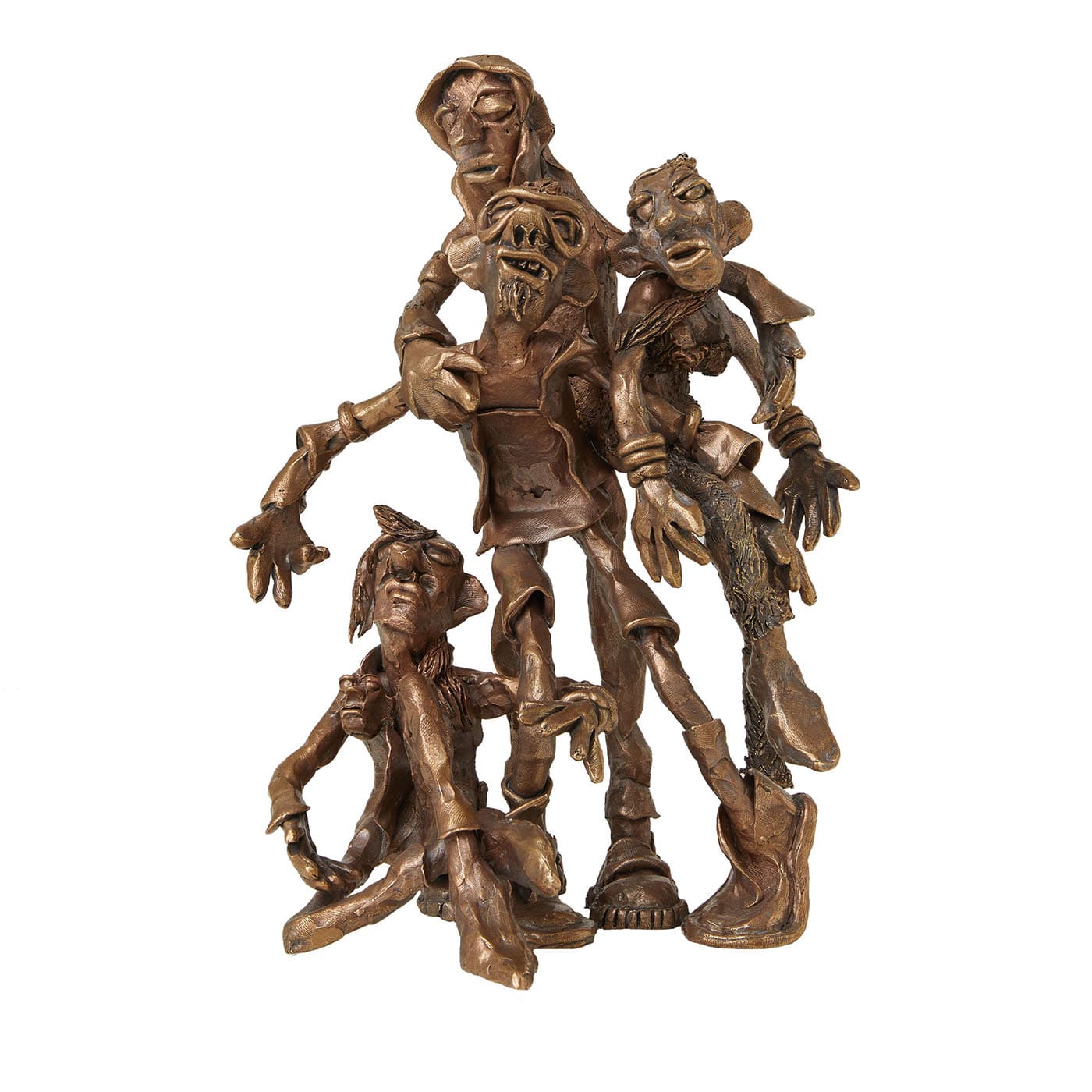 Trickynauta Dopo Pilates Scultura in bronzo