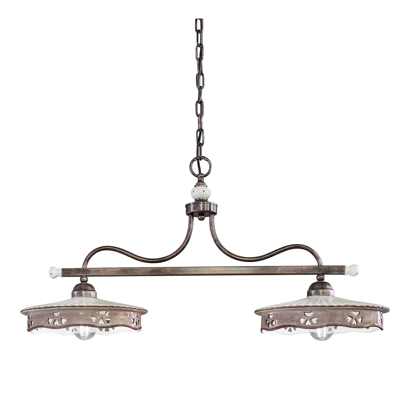 Alessandria C543 Lampadario a 2 luci