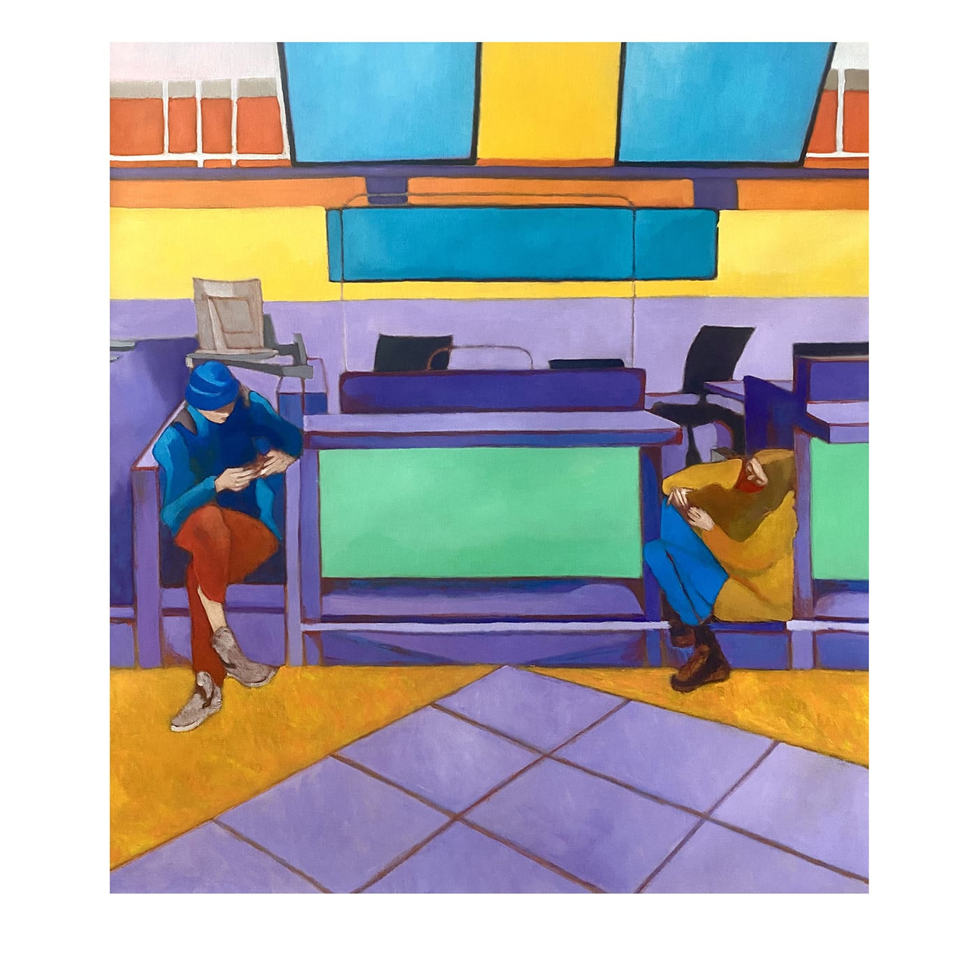 Schermi Pittura ad olio