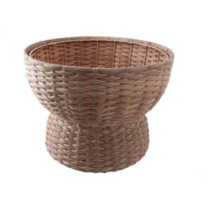 RADICI CESTO CON PIEDE PER BUFFET IN PP Ø 43 CM. H 32 CM. ARTHUR KRUPP