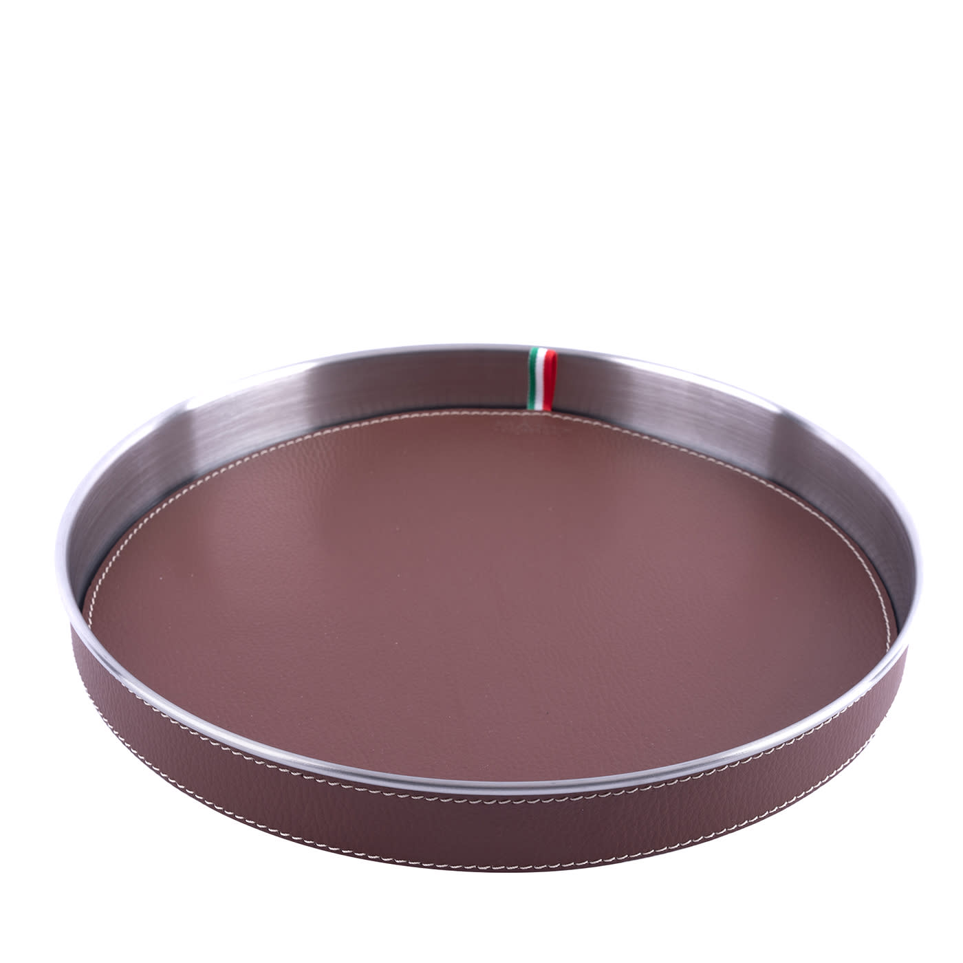 Vassoio rotondo medio beige