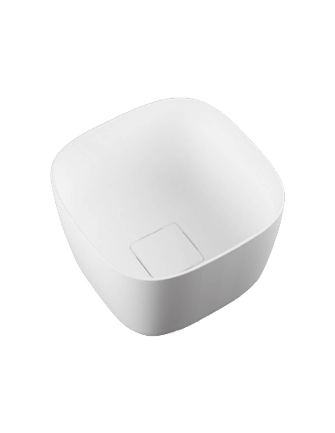 Relax Design - Lavabo Bonzo S appoggio in solid surface 42*42 h 30