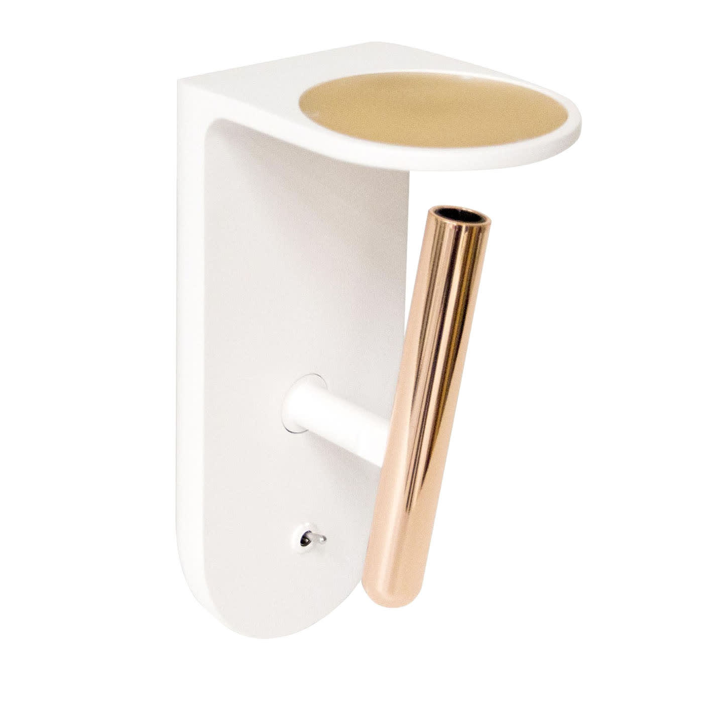 2Nights W2 Lampada da parete in oro rosa