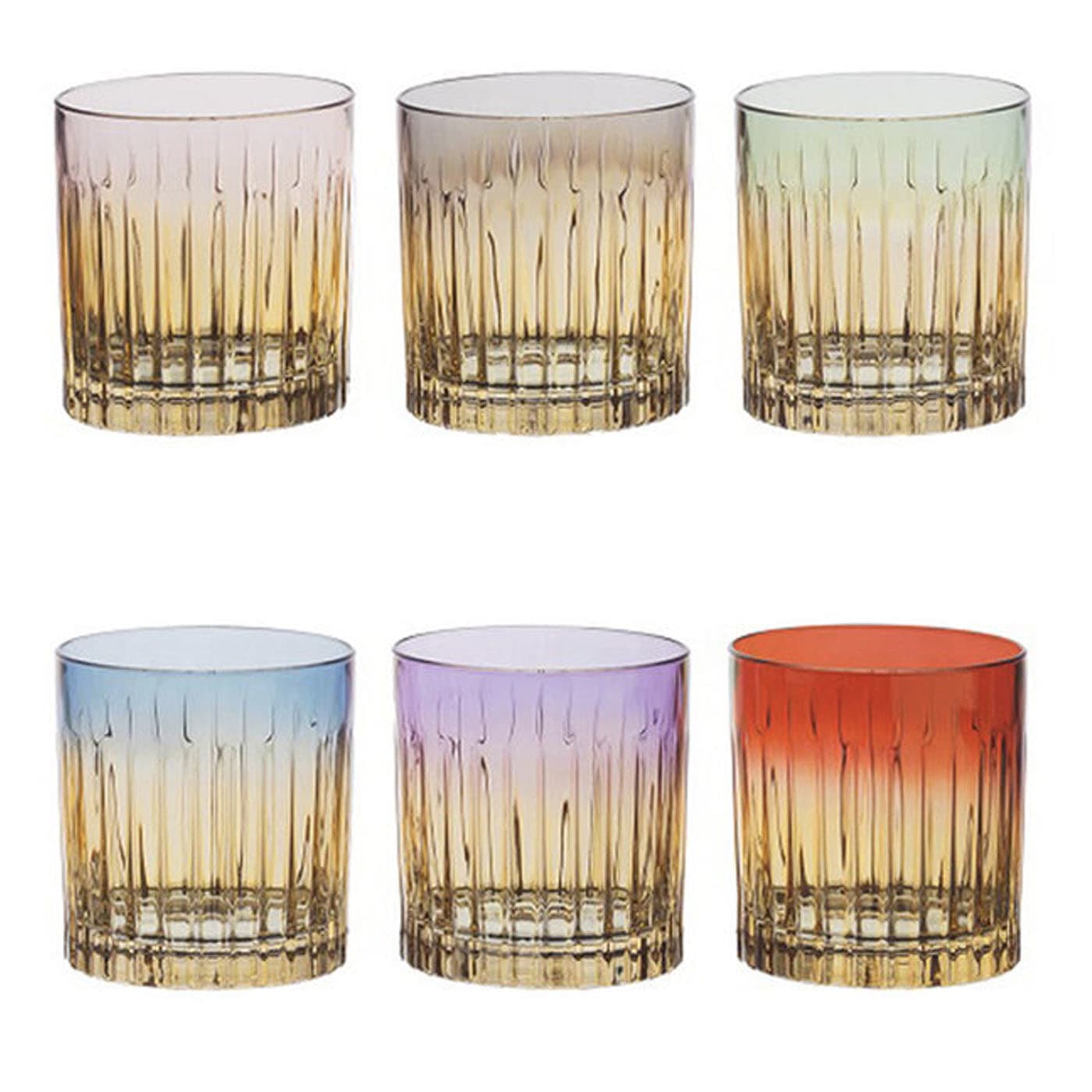 Set di 6 bicchieri da acqua Domina