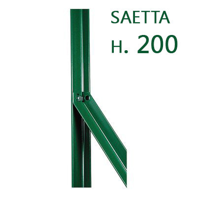 10pz saetta plastificata h. cm. 200 per paletti h.200/225/250 cod:ferx.57124