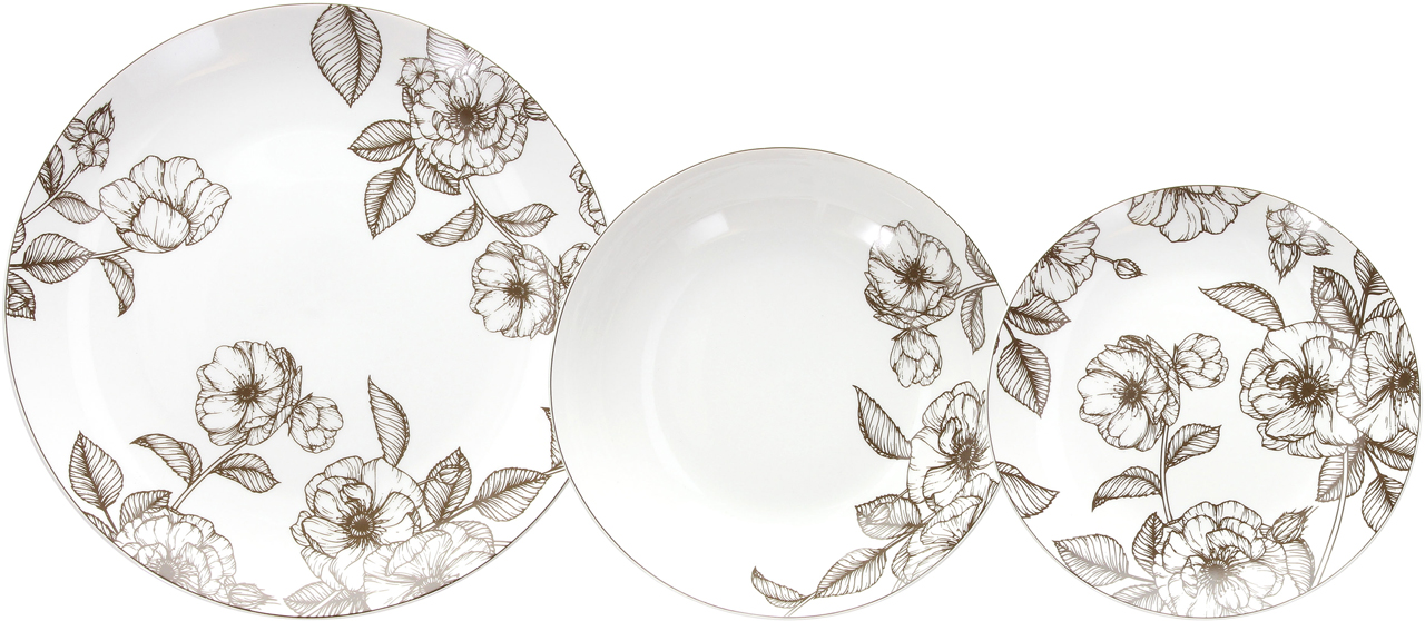 Servizio 18 Piatti Moon Tutù