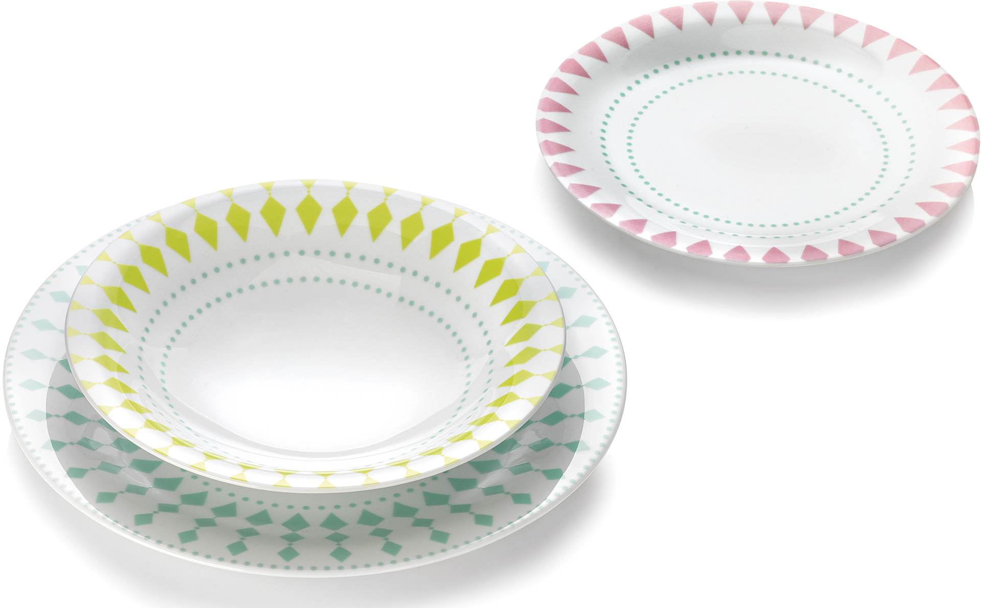 Servizio Piatti Tavola Festa Glam