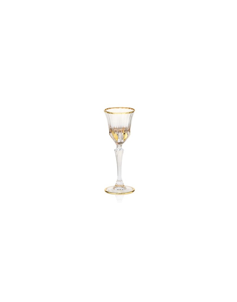 Set calice liquore 6 pezzi Adagio oro Zecchin Venezia