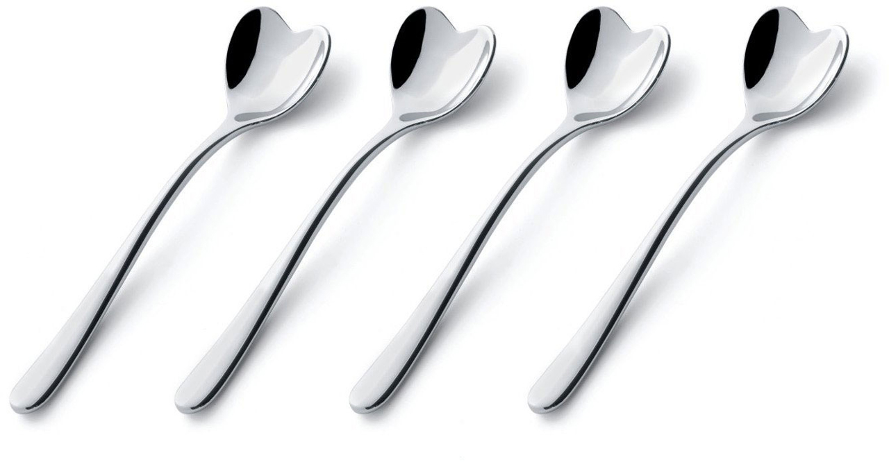 Set di quattro cucchiaini da tè