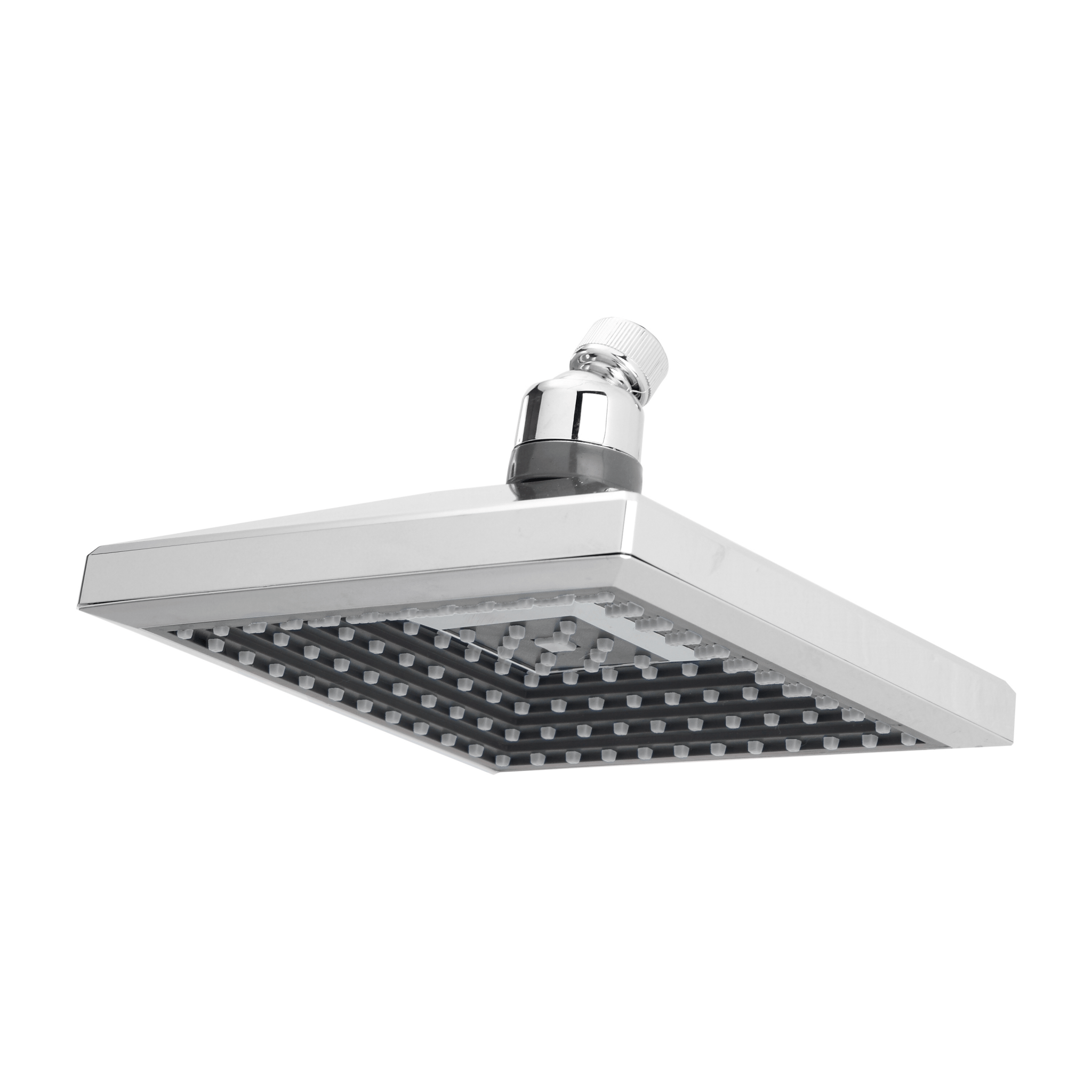 Soffione Doccia Quadro 18x18 Cm Feridras "Hidra" Cromo Lucido