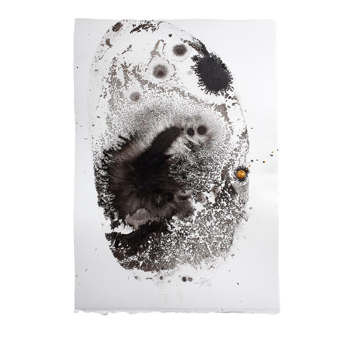 Uovo N.3 Pittura su carta