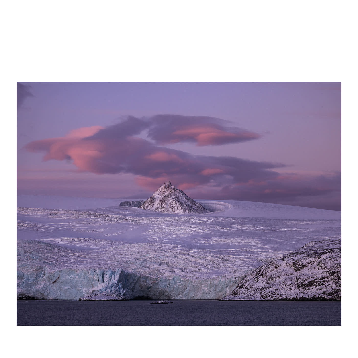 Vulcano con Virgola Stampa fotografica