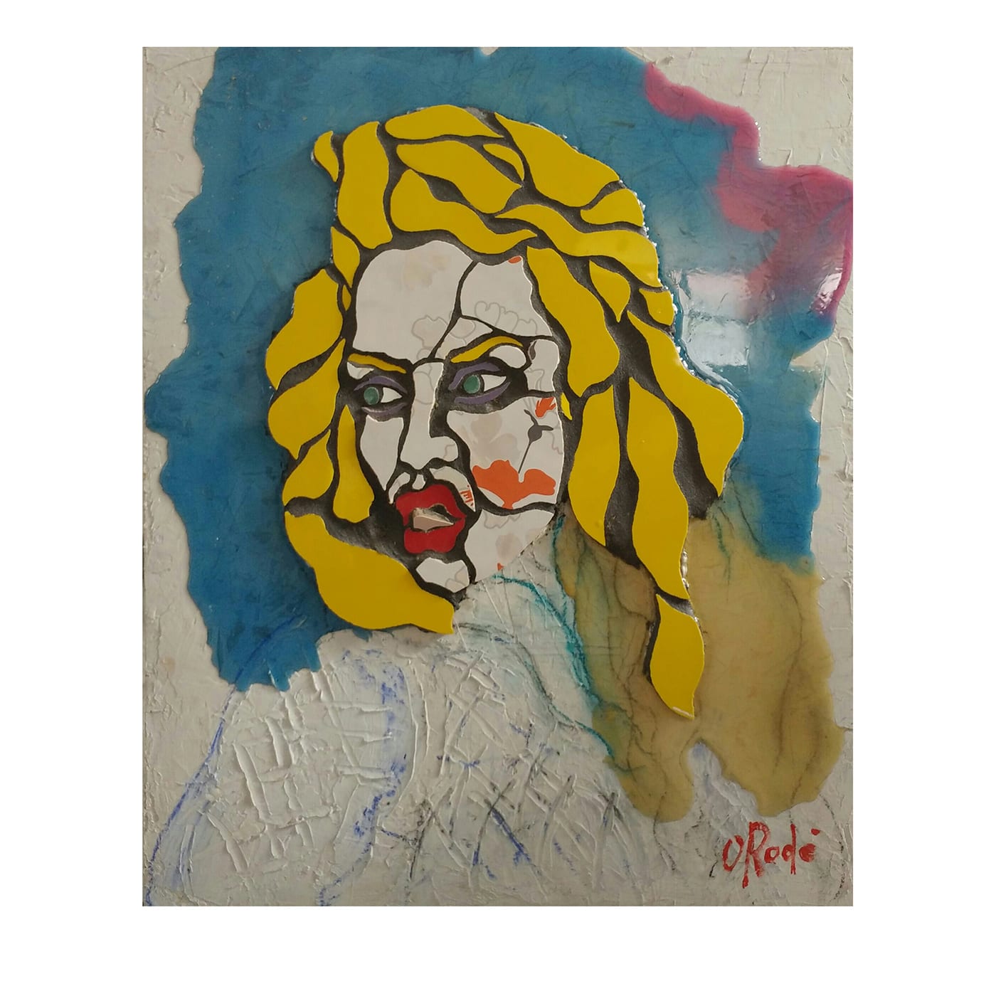 La Linguaccia Mosaico su pannello