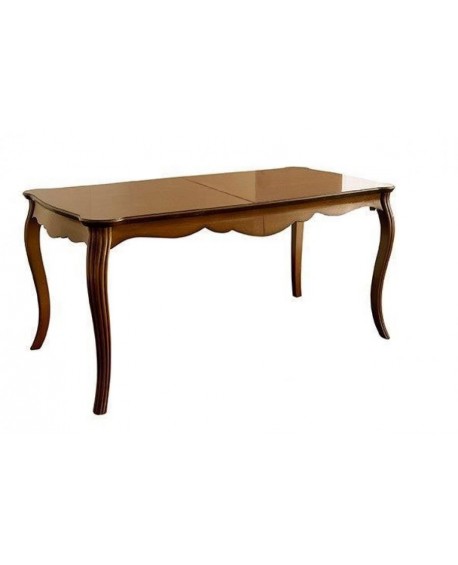 Tavolo Rettangolare L.160 P.90 H.80 con 1 allunga centrale cm.45