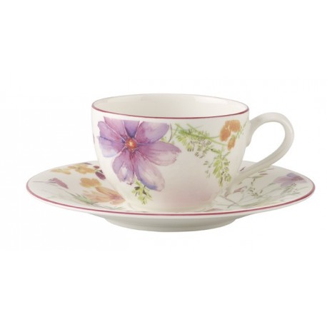 Tazza espresso con piatto Villeroy & Boch Mariefleur Basic