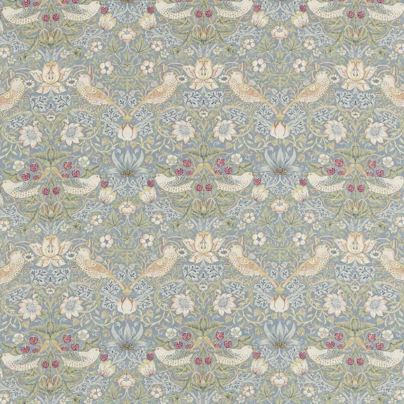 Tessuto Strawberry Thief Morris and Co