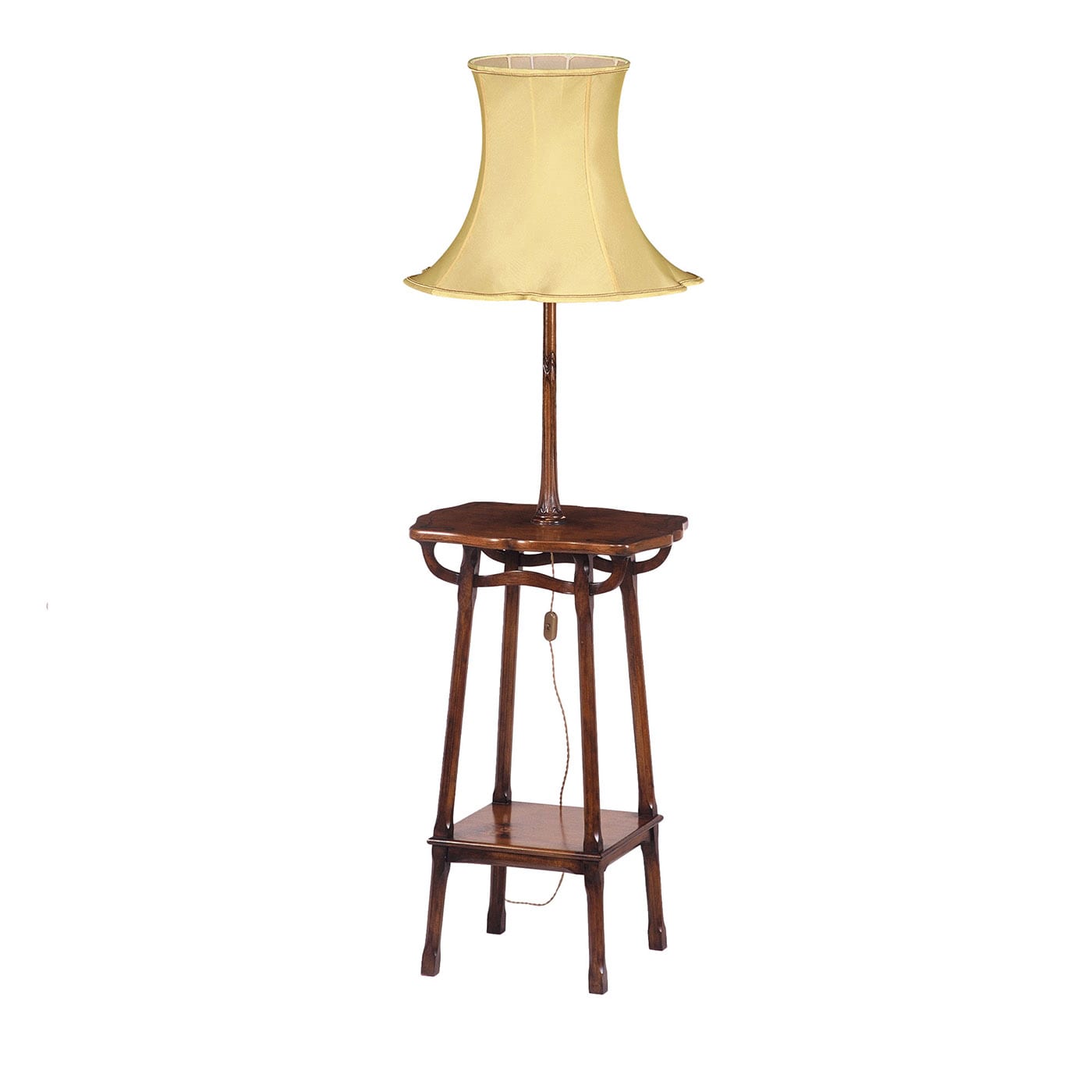 Lampada da terra in stile liberty italiano