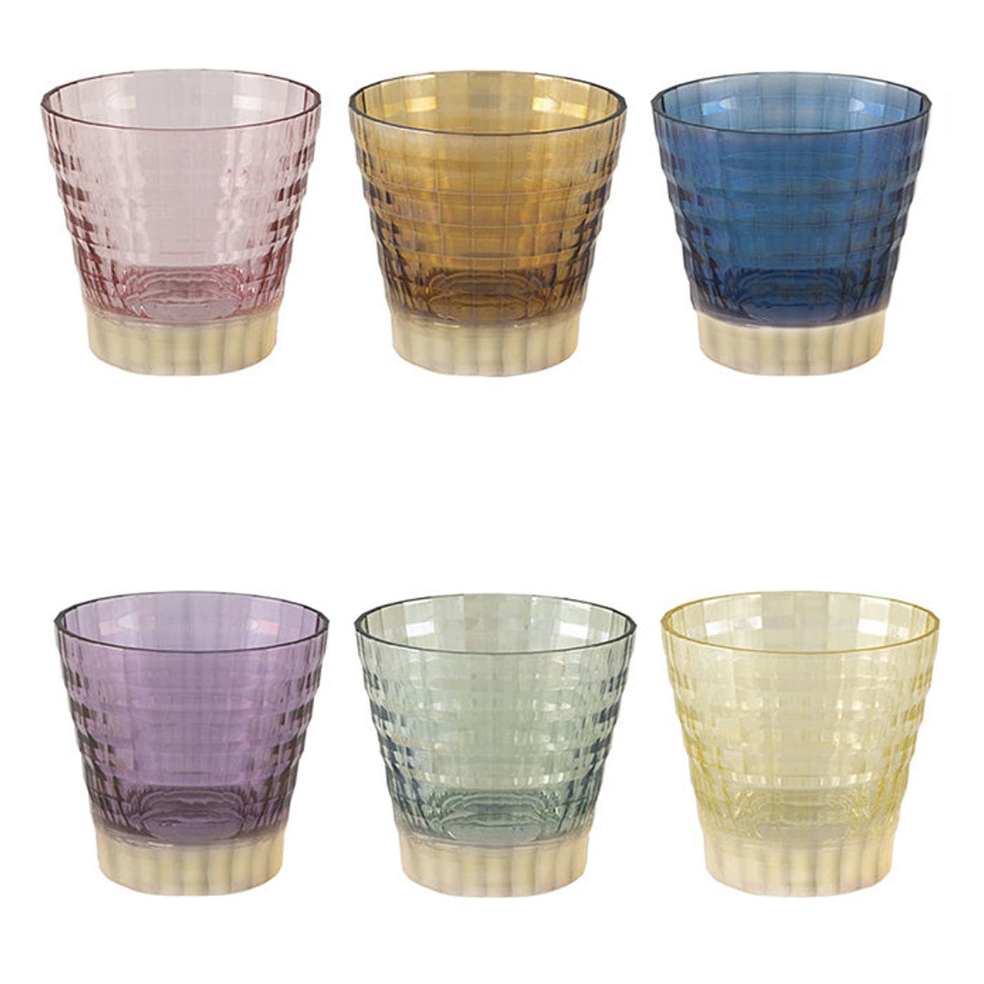 Set di 6 bicchieri da acqua Tokyo Matt