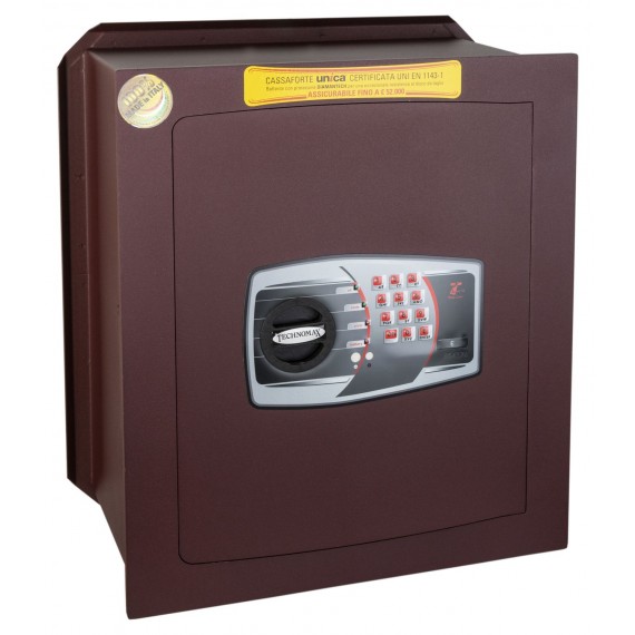 Technomax UT/7P Cassaforte a muro, elettronica, certificata EN1143