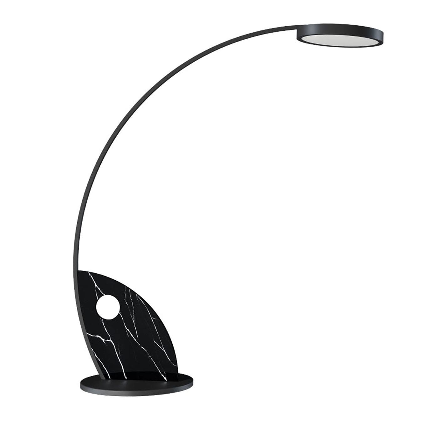 Lampada da terra Phoebus Curved Black