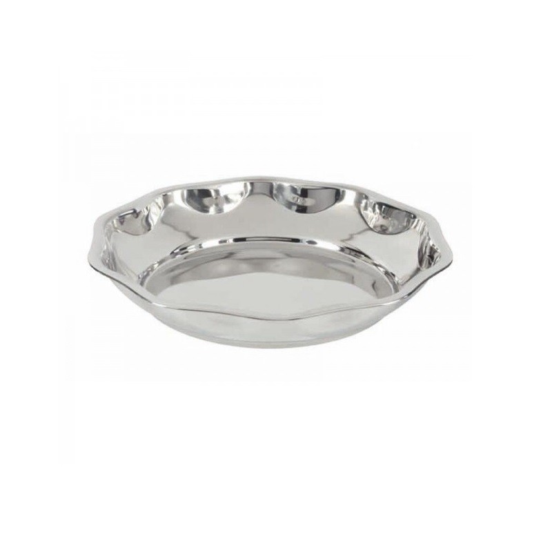 VASSOIO FRUTTI DI MARE Ø 37 CM IN ACCIAIO INOX ILSA
