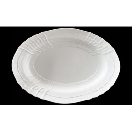 Vassoio ovale piano Vecchio ginori Bianco Richard Ginori cm 41,5