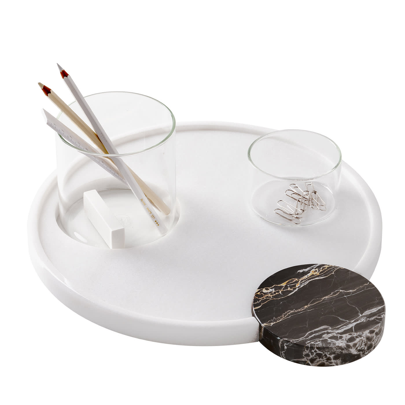 Set da ufficio in marmo Cerchi-amo