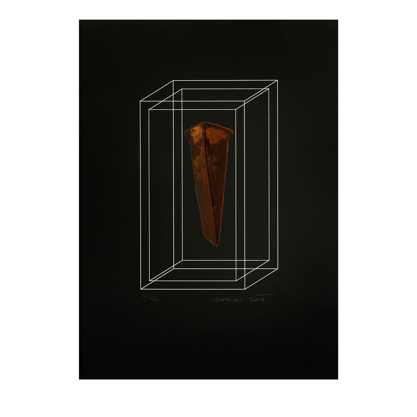 Omaggio a Marco Bernot Serigrafia