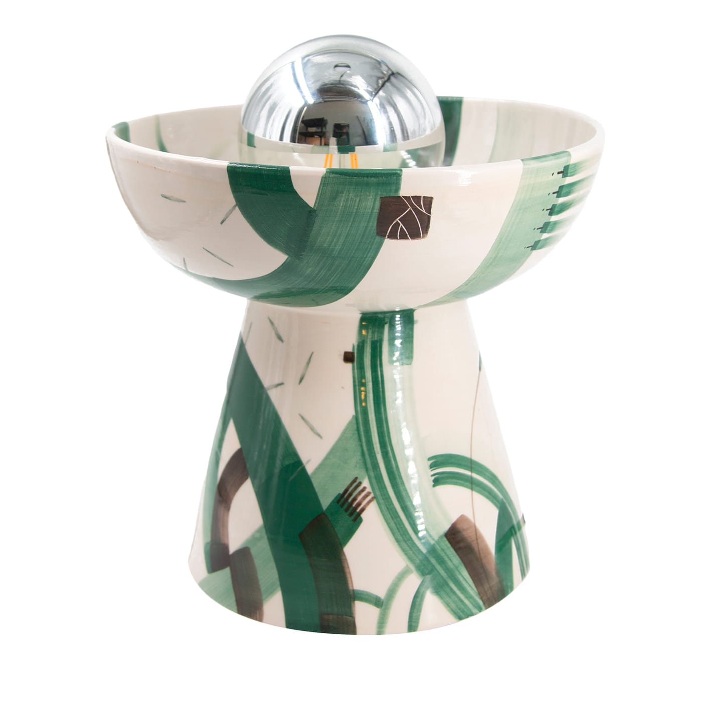 Lampada da Tavolo in Ceramica Agave Teal