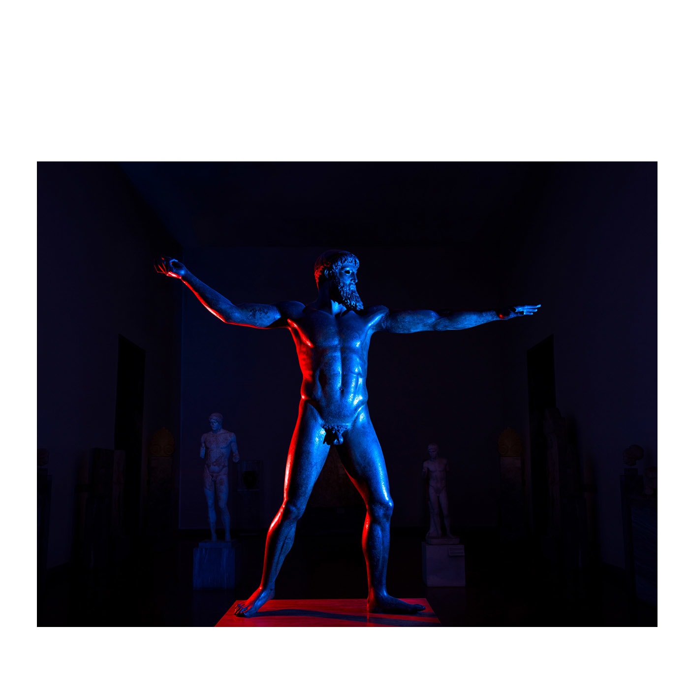 Artemision Bronze front Photography