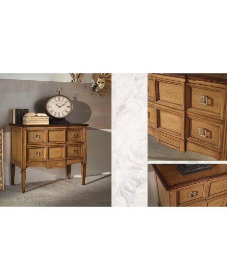 COMONCINO IN LEGNO MASSELLO BICOLORE L96 P 46 H83