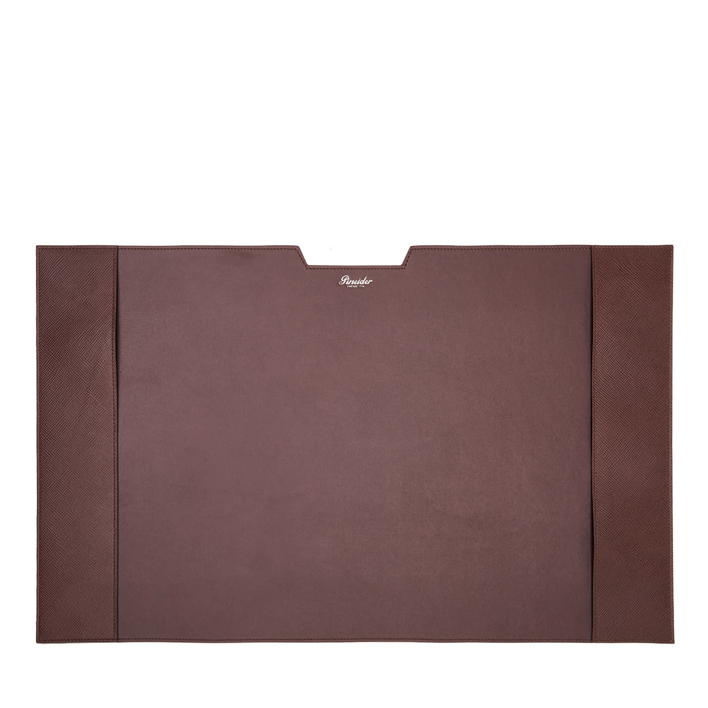 Cuscinetto da tavolo in pelle marrone Mini Franzi