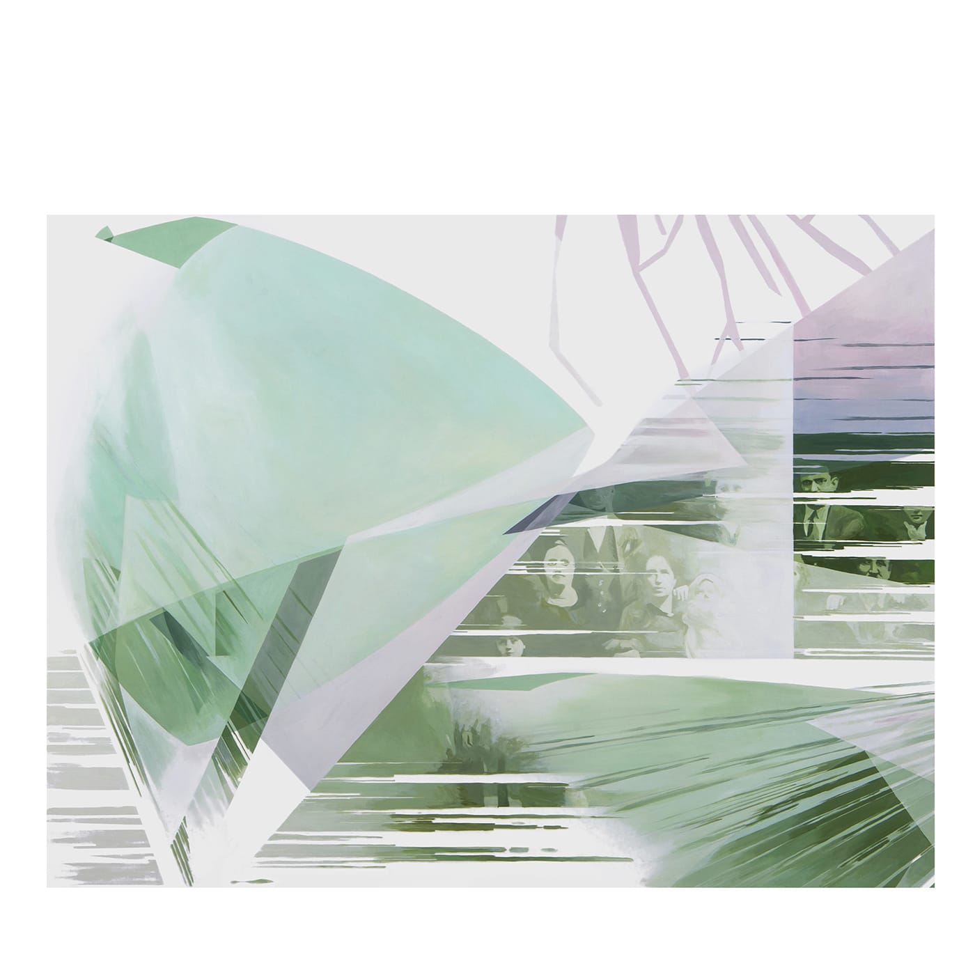 Ogni Giardino Continua ad Esistere Pittura