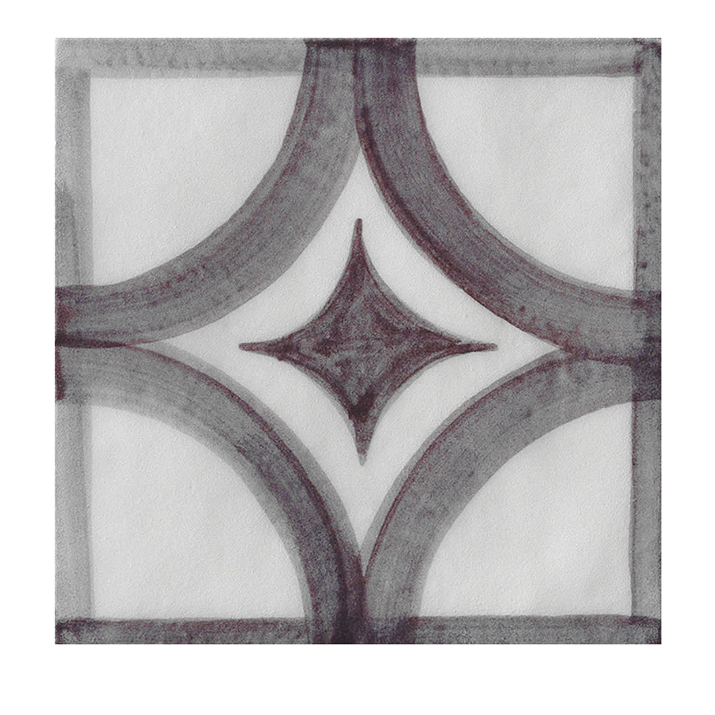 Ot Puntaldia Plum Set di 24 piastrelle quadrate