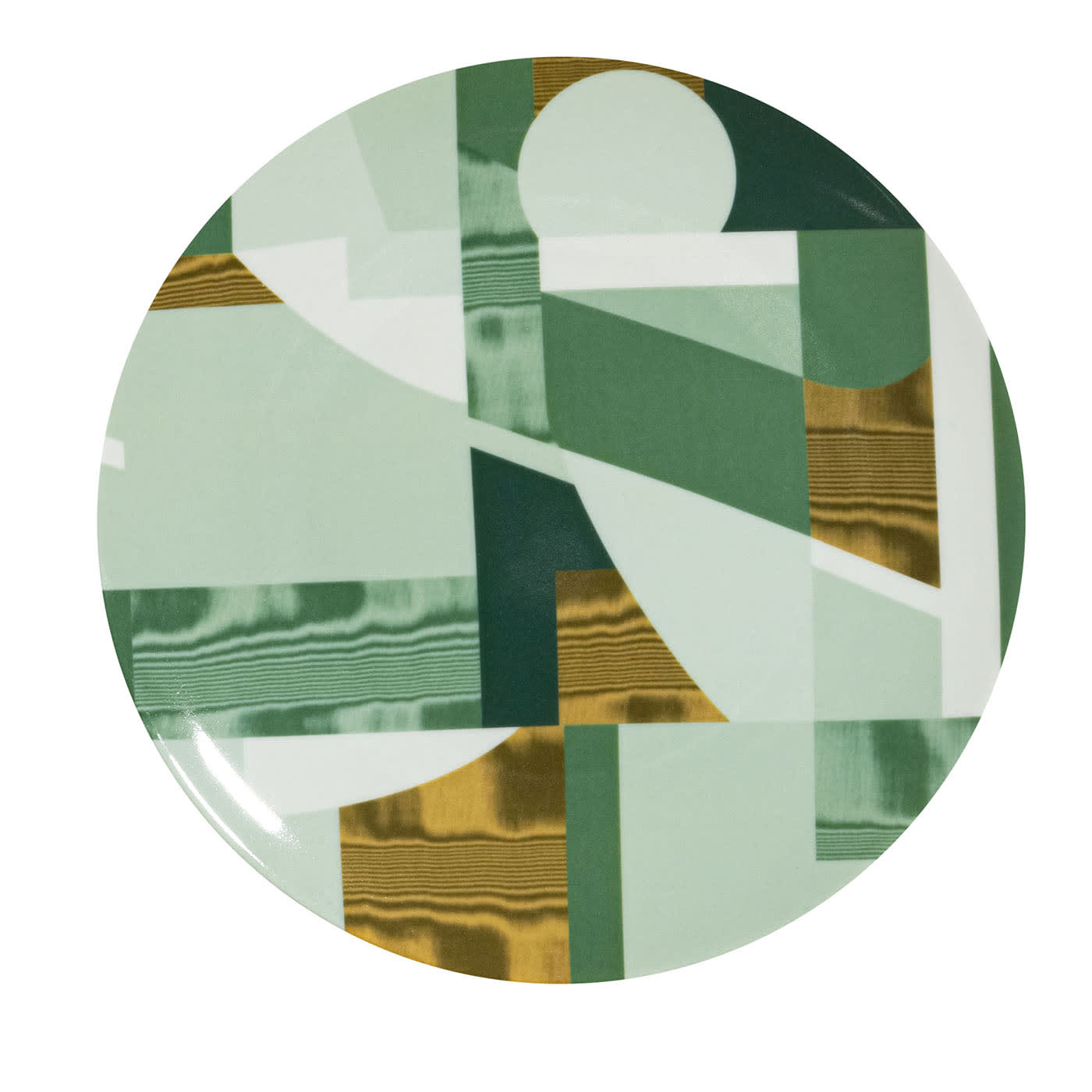 Alchimie Set di 2 piatti Dessert in porcellana con decoro astratto #4