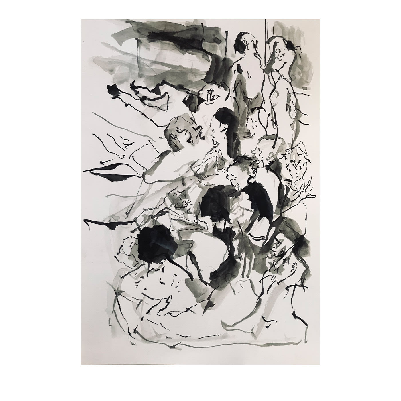 Inchiostro su carta senza titolo #6