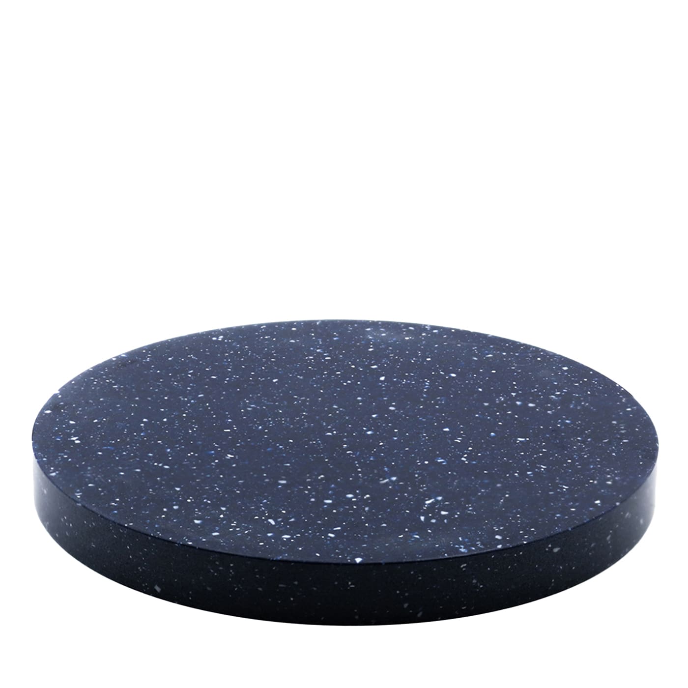 Caricatore Wireless Piccolo con Base in Marmo Corian Blu Cobalto