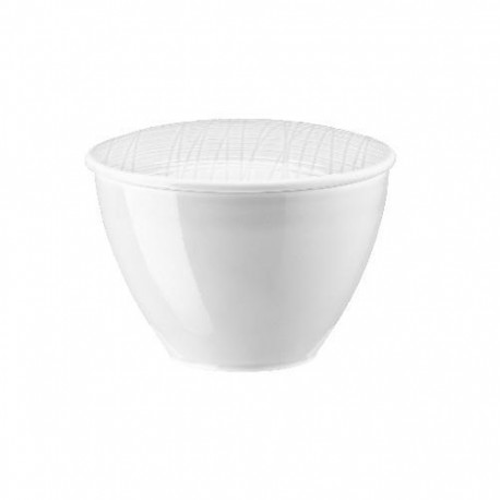 zuzzcheriera con coperchio rosenthal mesh bianco